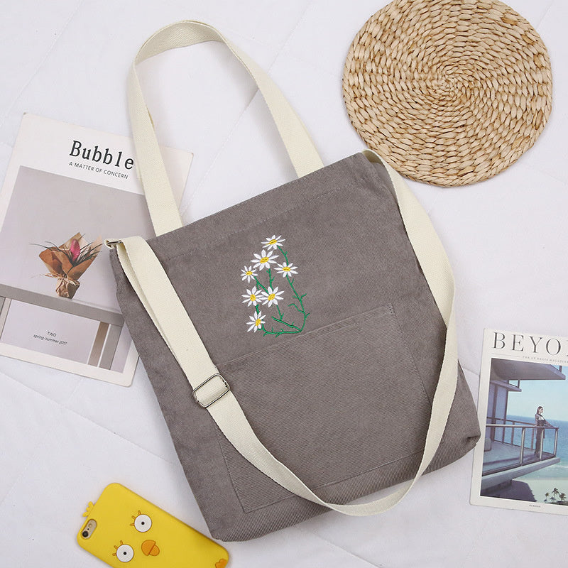 Women's Fashion Casual Single Shoulder Canvas Bag