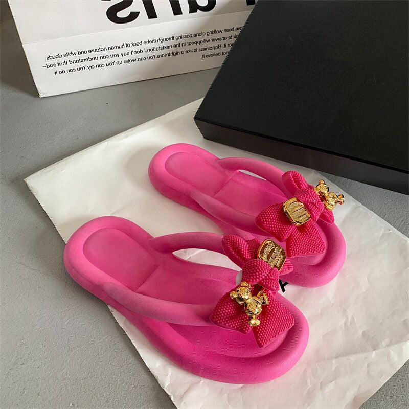 Sandals Female Fairy Wind New Summer Pinch Toe