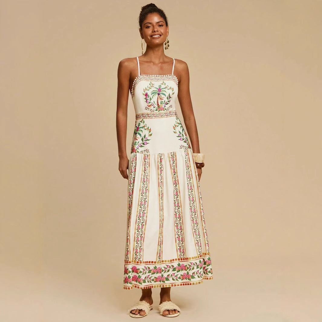 New Fashion Printing Slip Dress