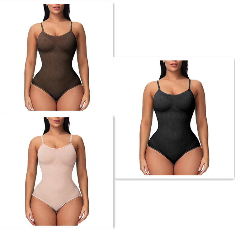 Sømløst shapewear i ét stykke til kvinder