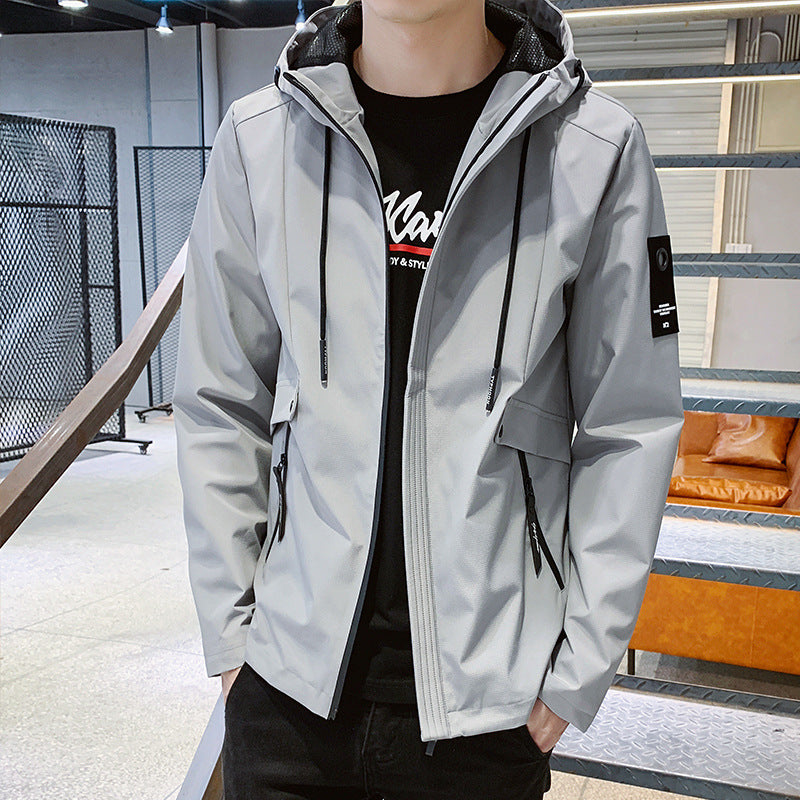 Hooded jacket men's jacket