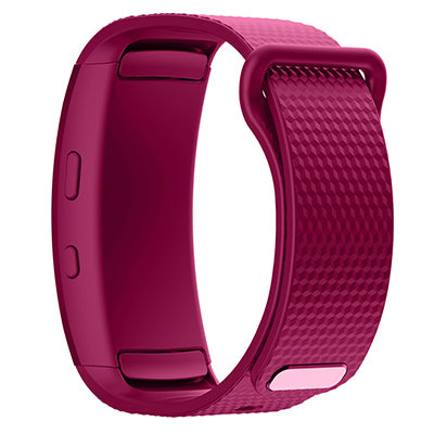 Silicone watch strap