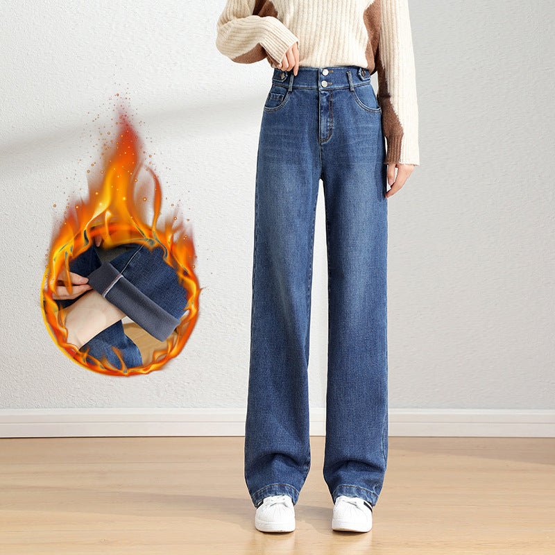 Lige Jeans Stretch Slankende Dame
