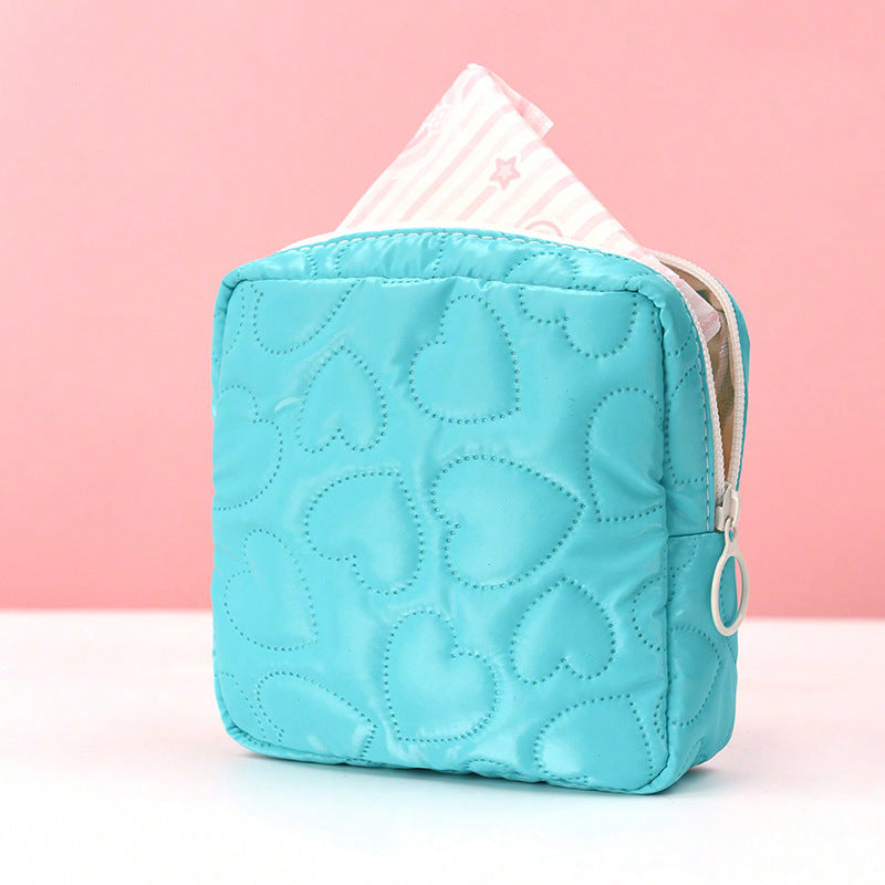 Candy Color Cute Storage Bag Student Portable