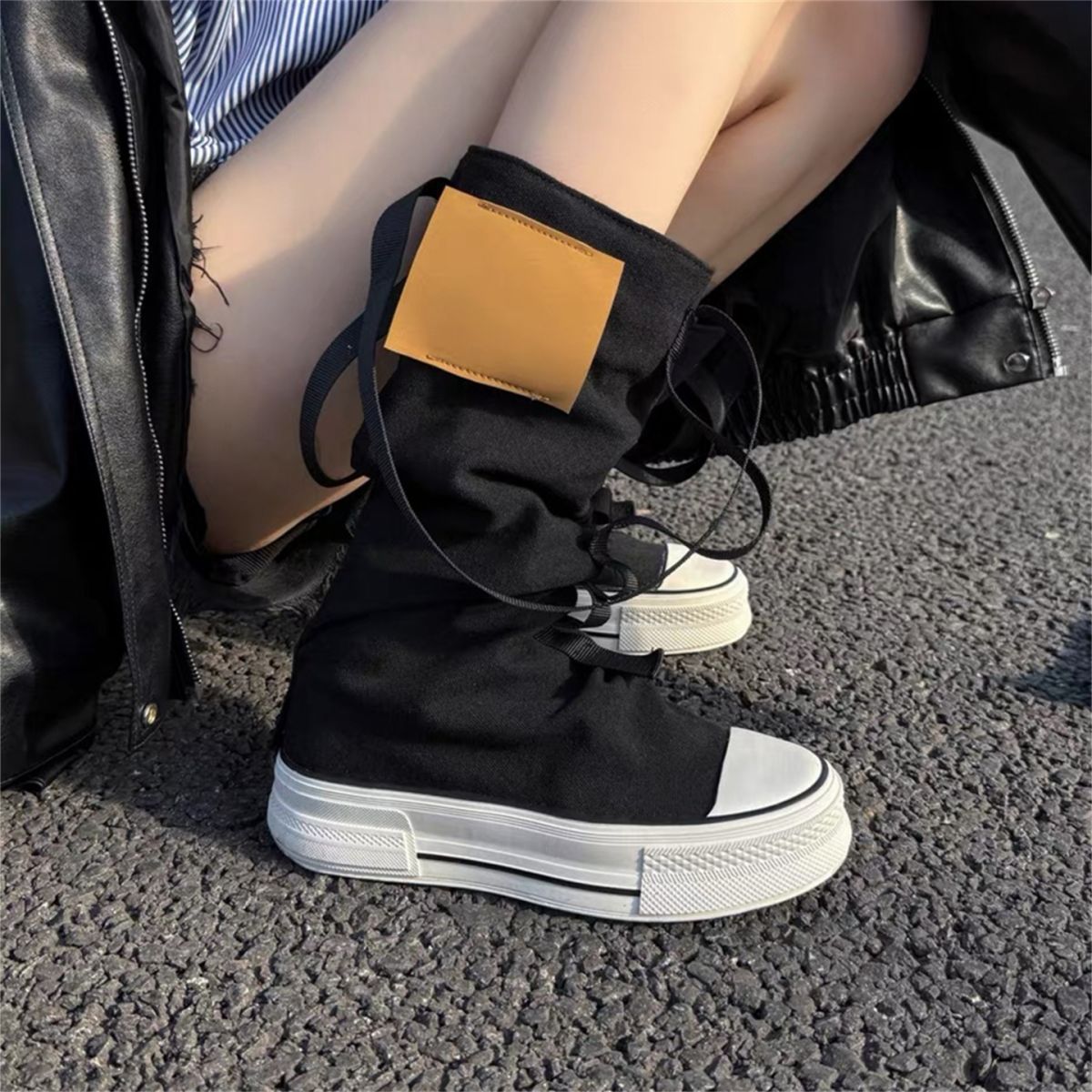 Fashionable And Versatile Puffy Martin Boots