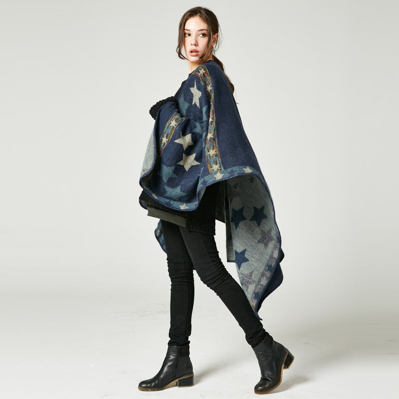 Imitation cashmere shawl
