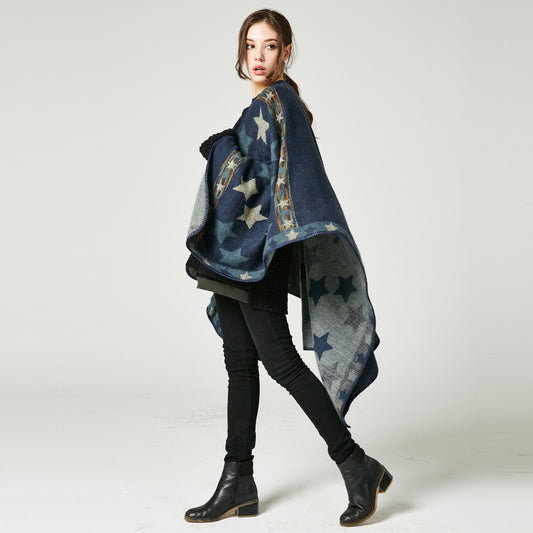 Imitation cashmere shawl