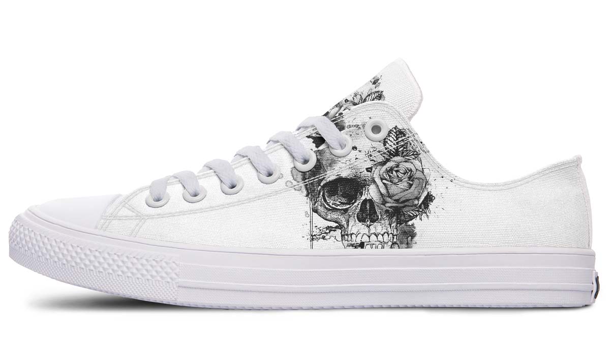 Fashion Print Couple Low-Top Canvas Shoes