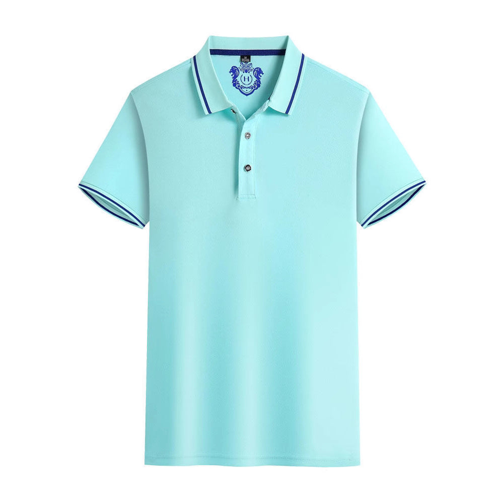 Summer Work Clothes Lapel Polo Shirt