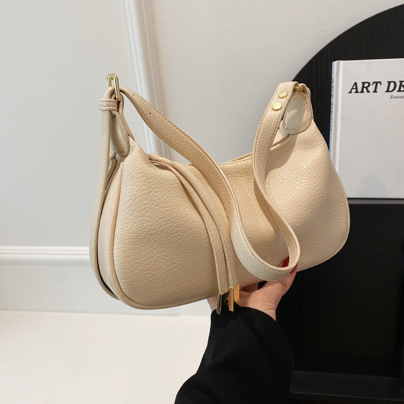 Enkel Skuldertaske Messenger Mode Bærbar Dumpling Taske