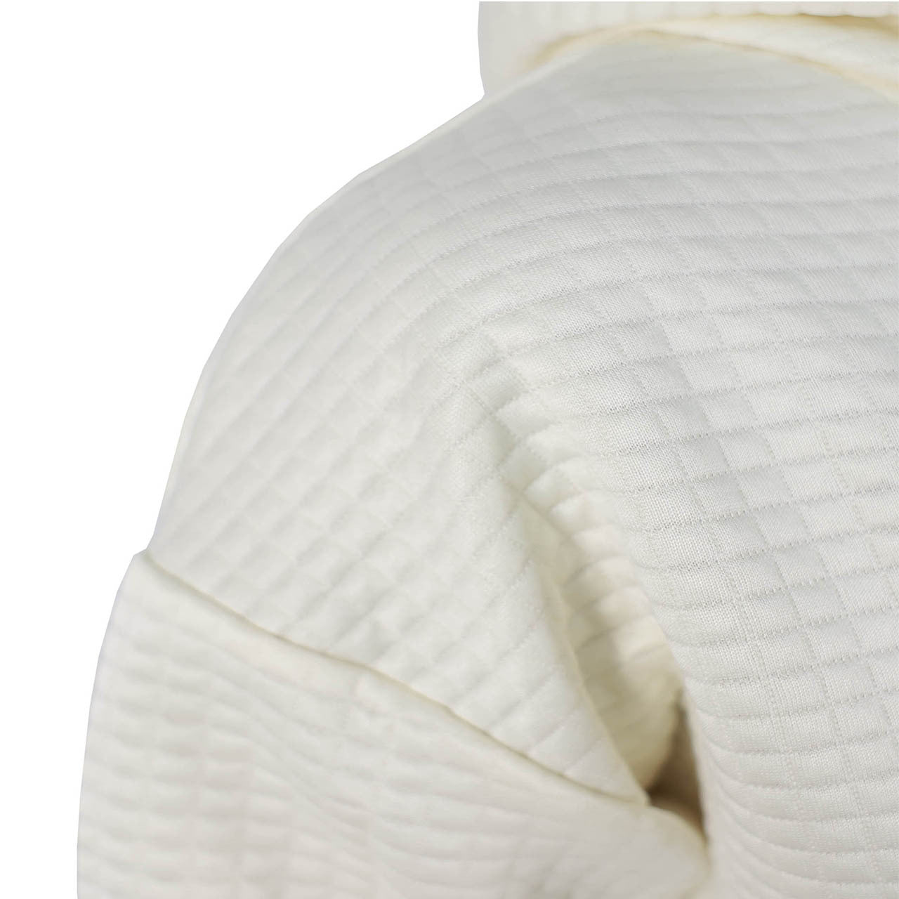 White Hooded Autumn Winter Sweater
