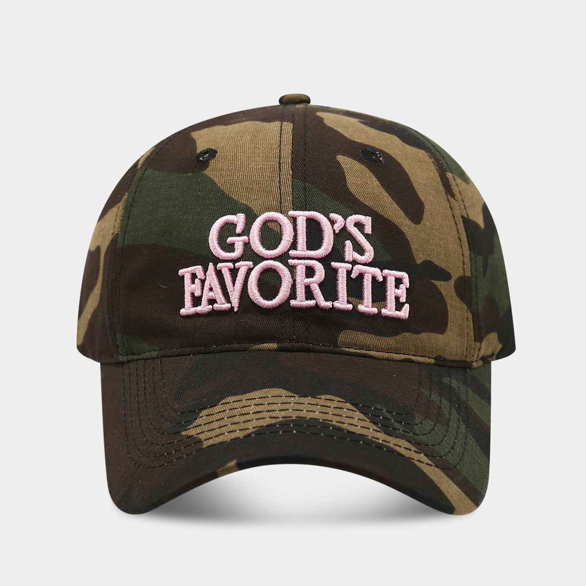 American Retro Baseball Cap Outdoor Jungle Camouflage Distressed