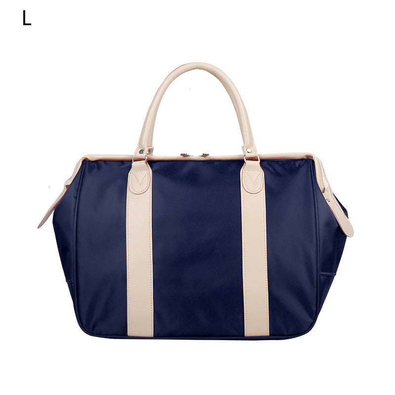 Retro Short Travel Bag Women's Size Light Storage