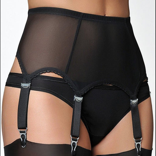 Sexy transparent mesh gauze