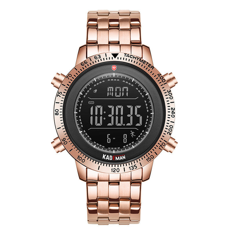 Multifunctional luminous waterproof sports watch