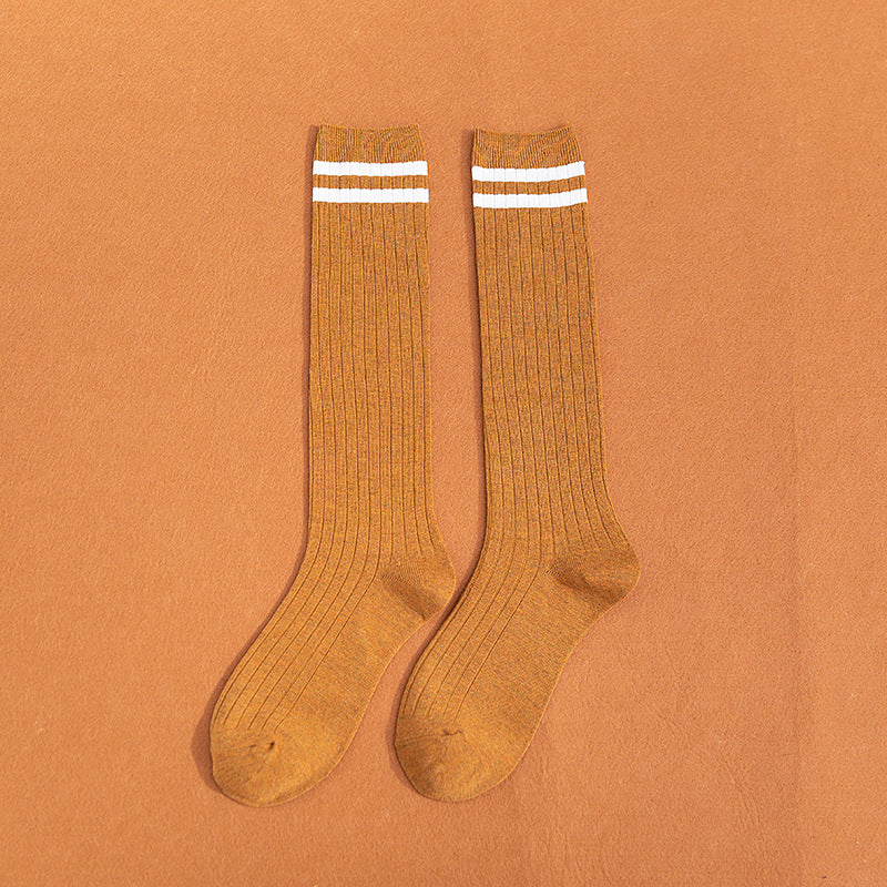 South Korea Japanese jk middle tube knee-length street half-high tube ins trendy socks