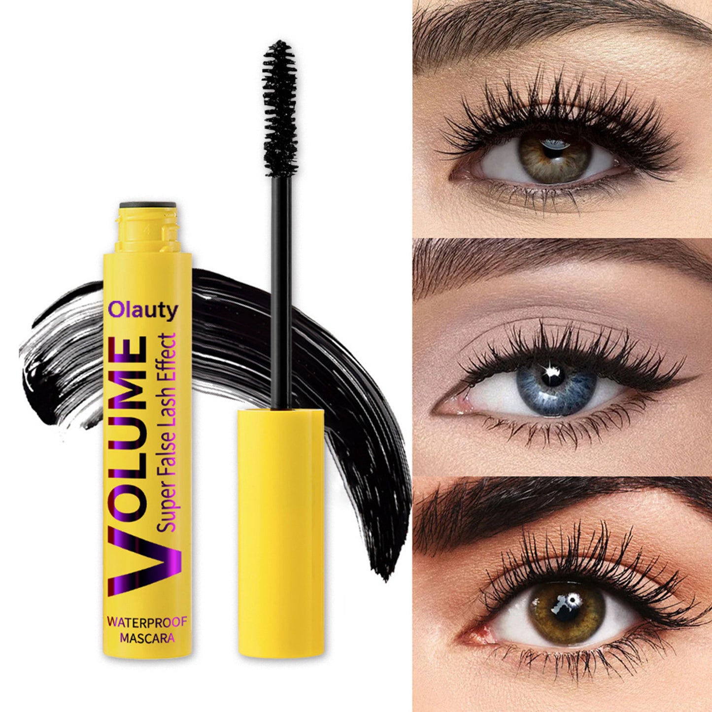 Langvarig, Smudge-fri, Fiberforstærkende, Volumengivende og Buende Mascara