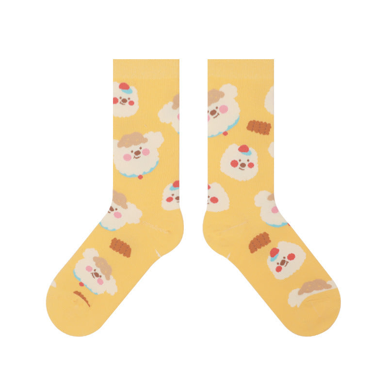 Animal Head Cute Korean Illustration Wind Socks
