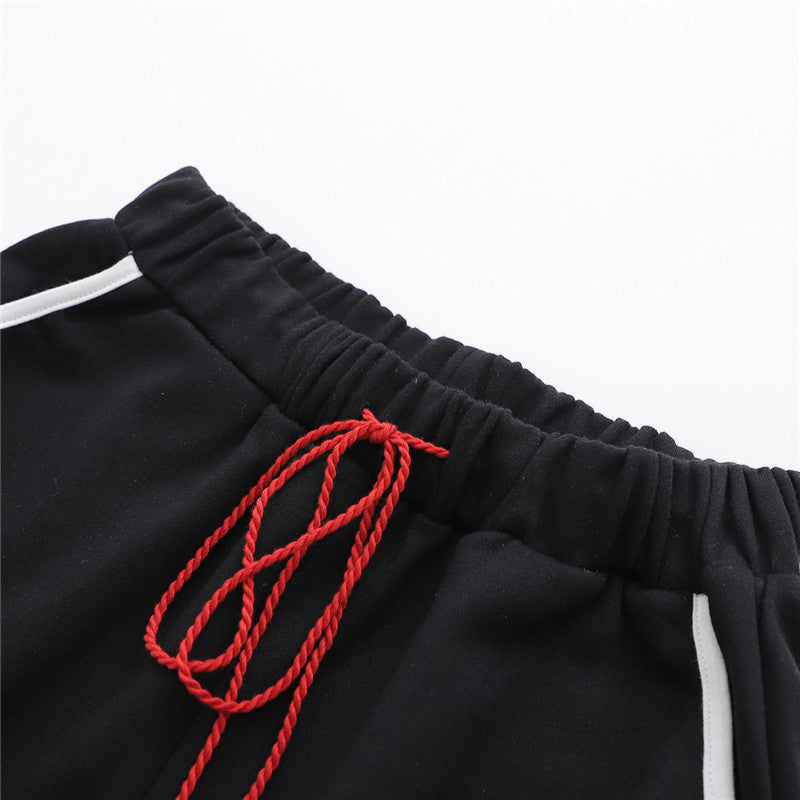 Elastic waist casual pants women's shorts all-match