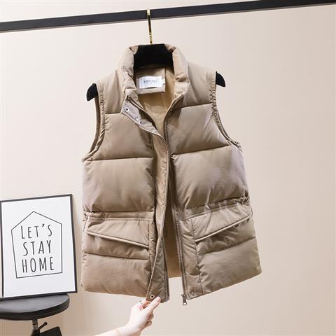Down Cotton Waistcoat for Women's Autumn and Winter Jacket