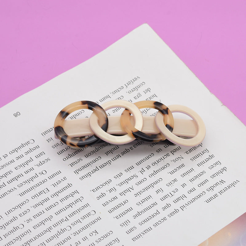 Fashion concentric circle hairpin