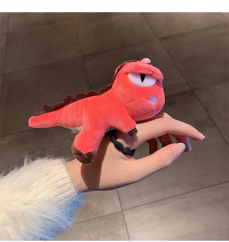 Cute little dinosaur hair tie