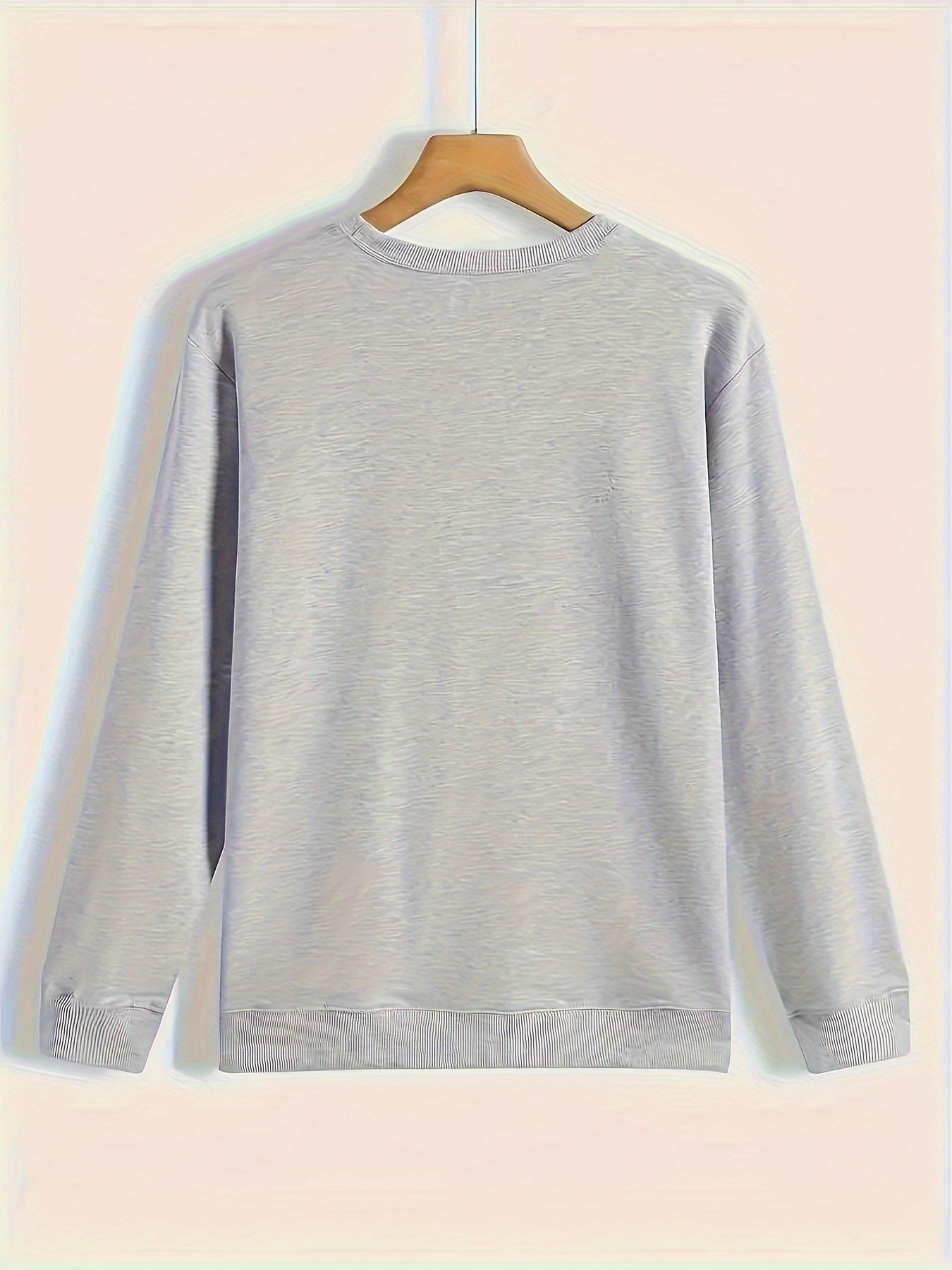 Afslappet langærmet sweatshirt til kvinder