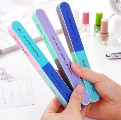 Nail Glue+Six-sided Polishing Nail Tool+Stainless steel nail clipper set+Nail rubber baking lamp