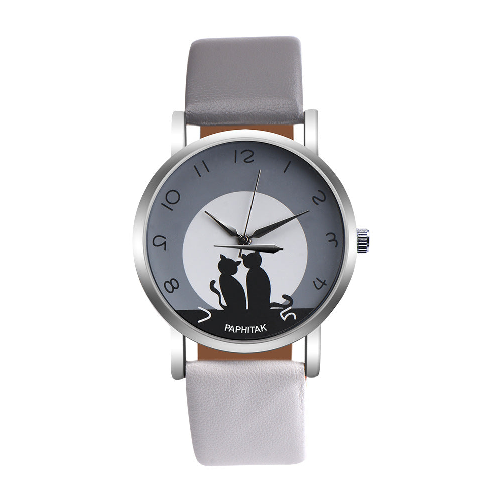 Quartz couple watch