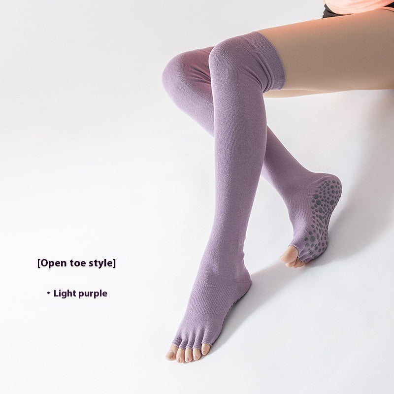 Yoga Socks Over The Knee Full Finger Half Finger Long Tube
