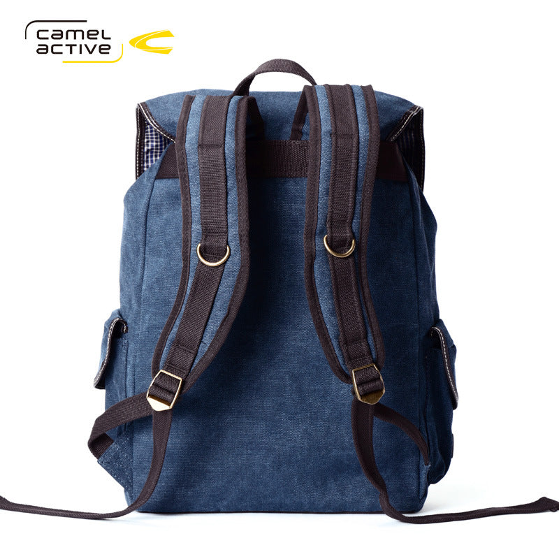 Camel avitve/ men's camel dynamic backpack Backpack Travel Bag retro brand casual bag