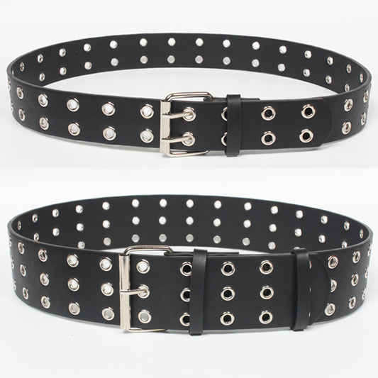 Extra wide waist sealing double breasted belt