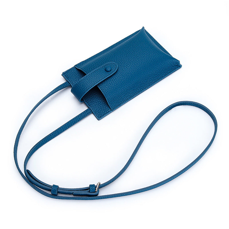 Leather One-shoulder First Layer Cowhide Stylish Small Crossbody Bag