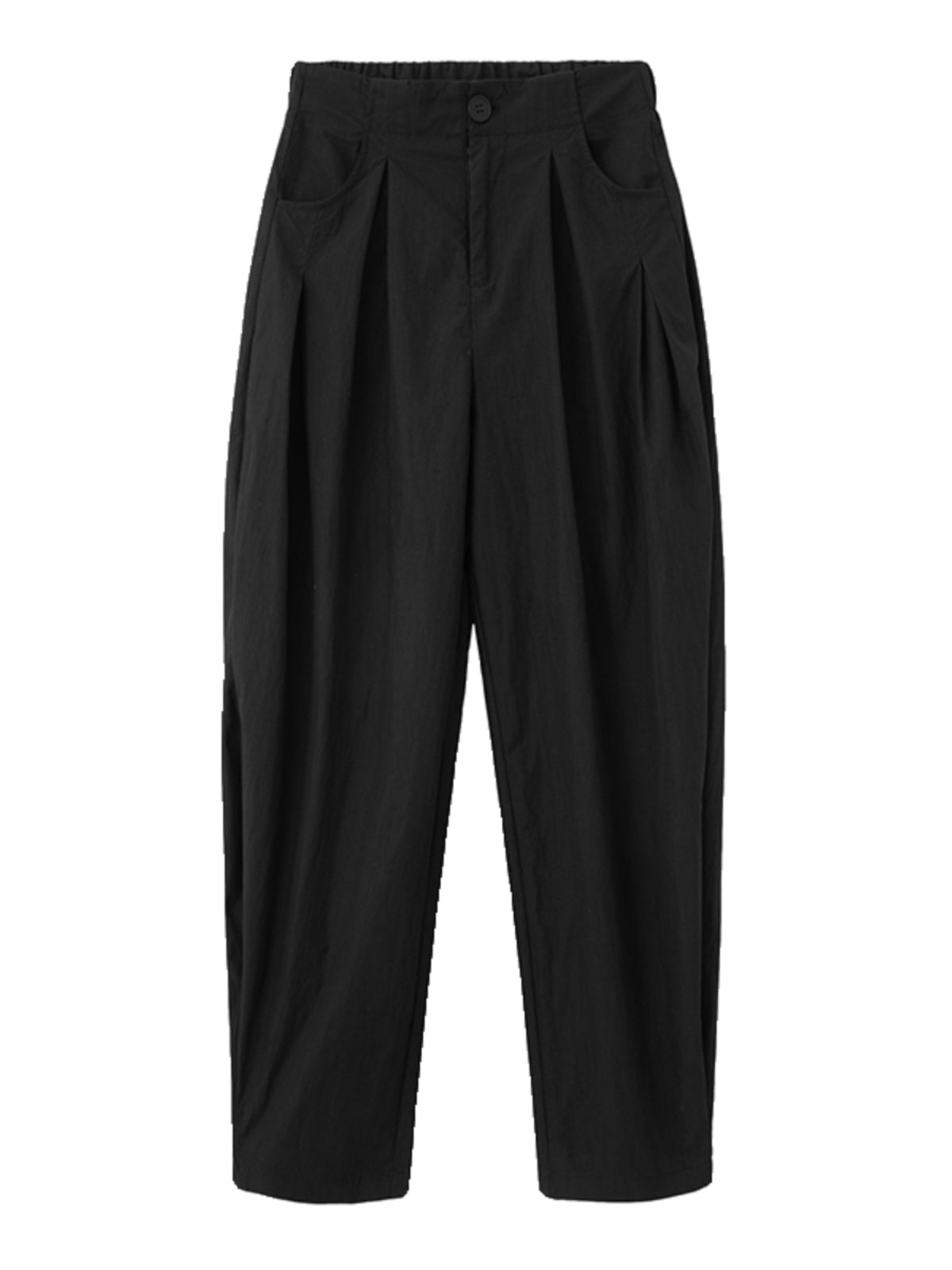 Dark New Slimming Machete Radian Style Cropped Casual Pants