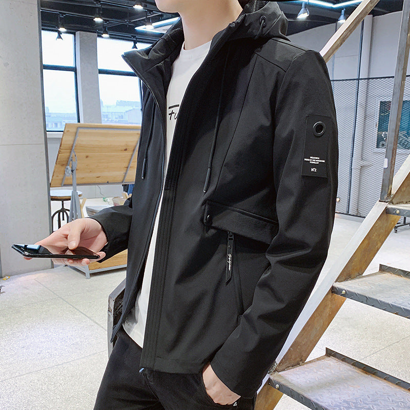 Hooded jacket men's jacket