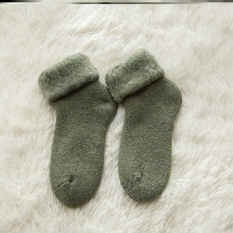 Cashmere sne-sokker til mænd i retro-stil til ældre og midaldrende