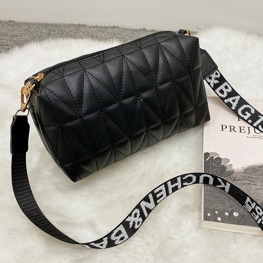 Lychee Pattern Single Shoulder Cross Body Bag For Women