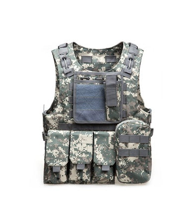 Outdoor sports amphibious tactical vest Ma Bing combat carabiner multi-function special heart Tactical equipment