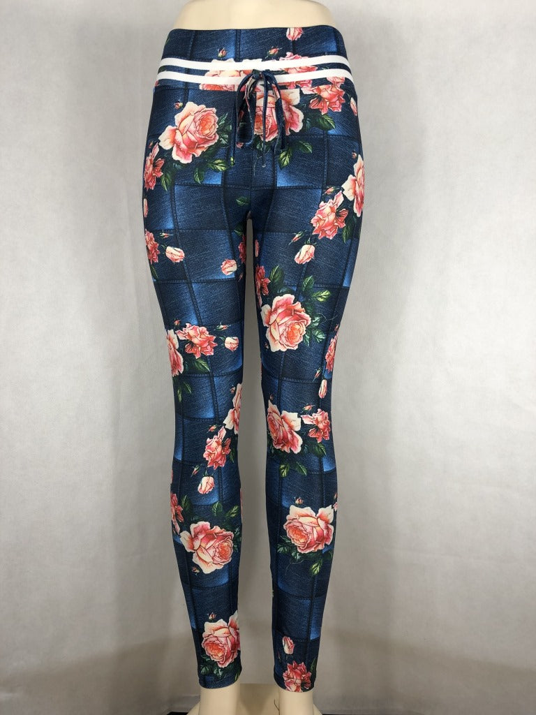 Træningsbukser, strækbare leggings
