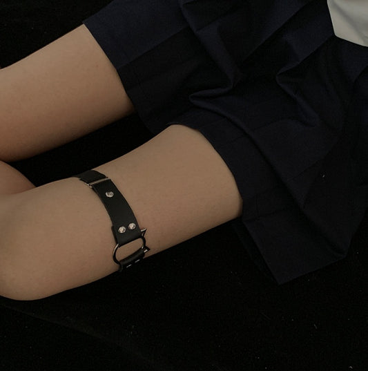 Dark Punk Style Leg Ring Feminine Accessories