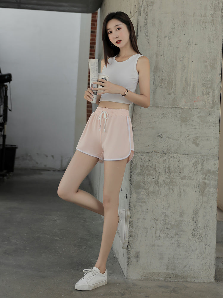 Versatile base wide-leg pants