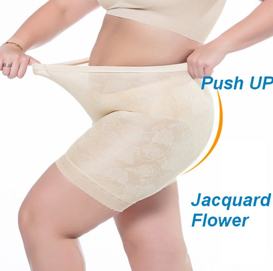 Lace embroidery anti-glare safety pants