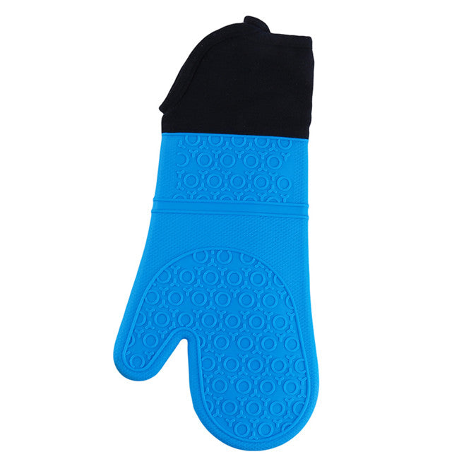 Long thick silicone insulated gloves