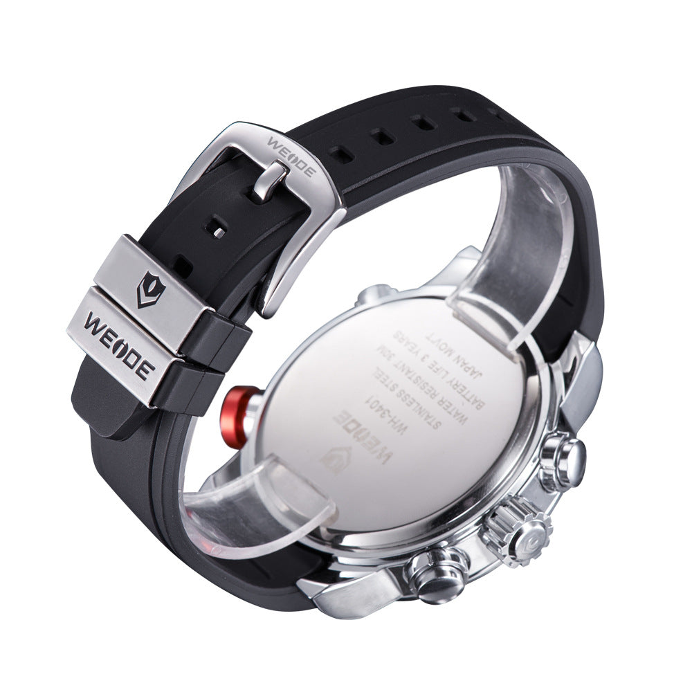 Sports Silicone Band Watch