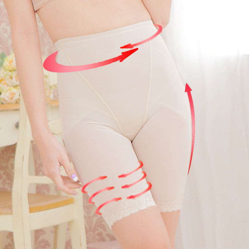 Lace correction five-point pants