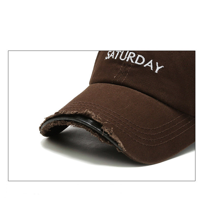 Hat Men's Fashion Brand Korean Versatile Soft Top