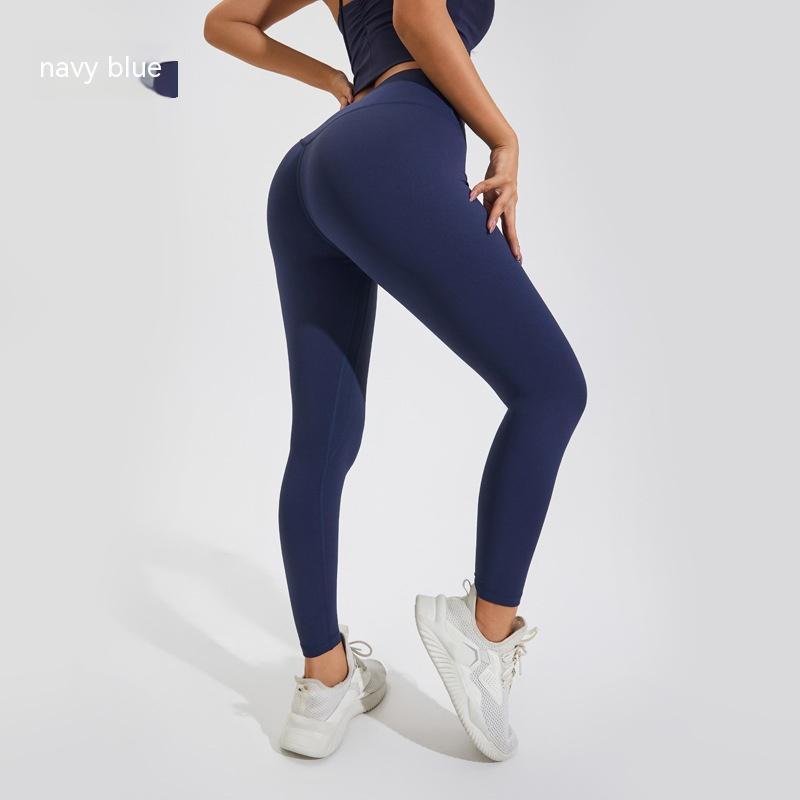 Nude Feel Yoga Pants High Waist Pocket Quick-drying
