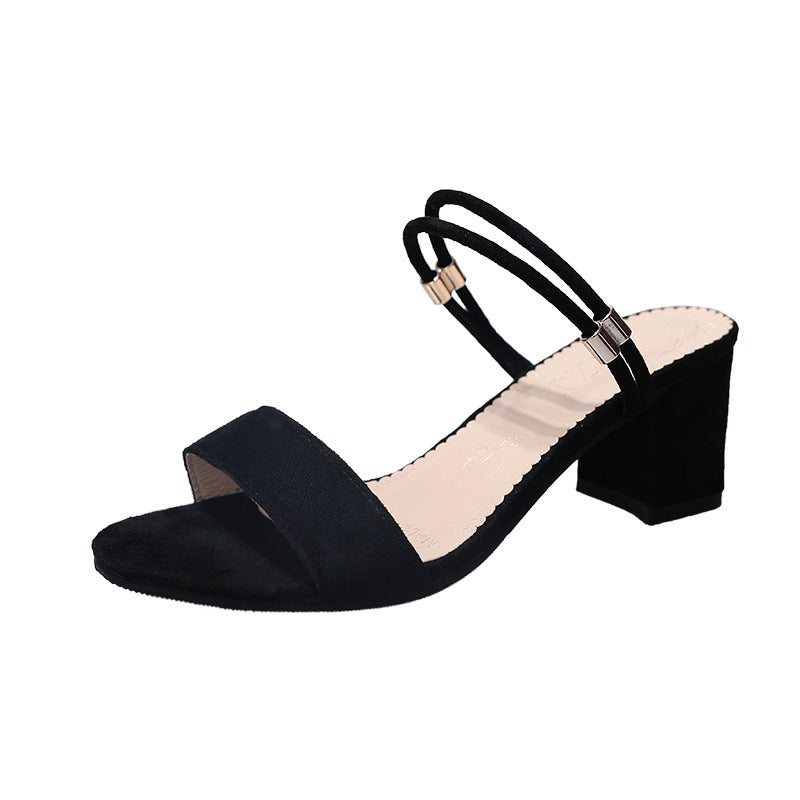 Women's High Heel All Match Fashionable Sandals