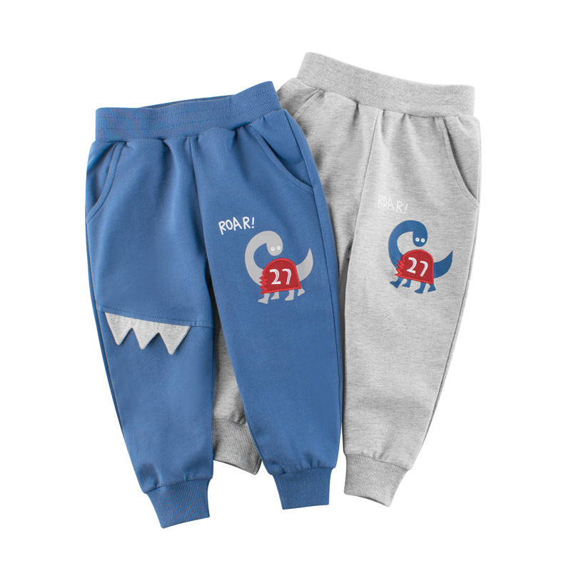 Children's pants dinosaur sweatpants