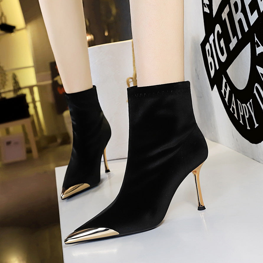 Light Luxury Women's Boots Banquet Pedicure Slimming